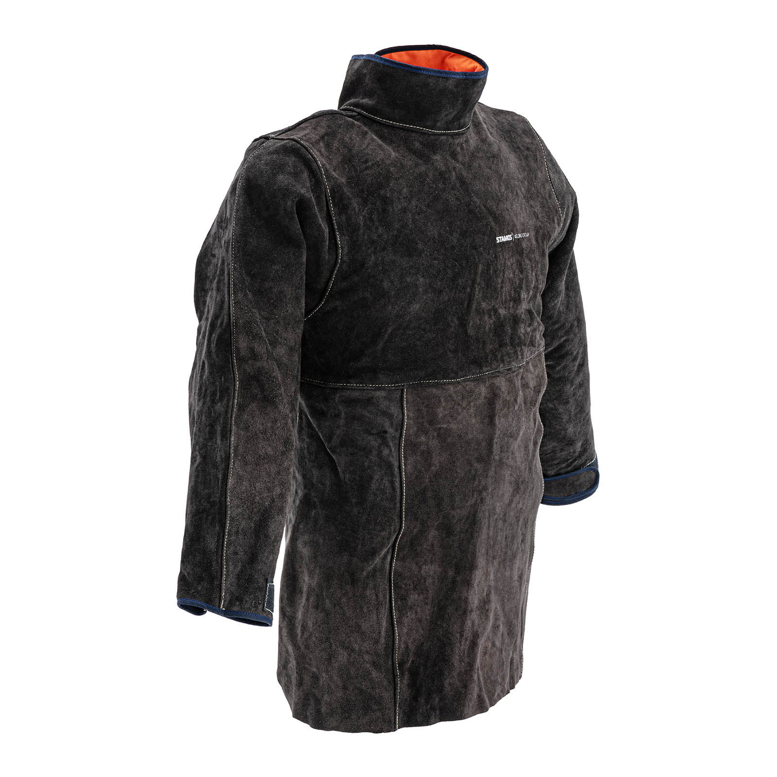 Tablier de soudeur - Cuir croute de bovin - Taille XXL - Ceinture en nylon