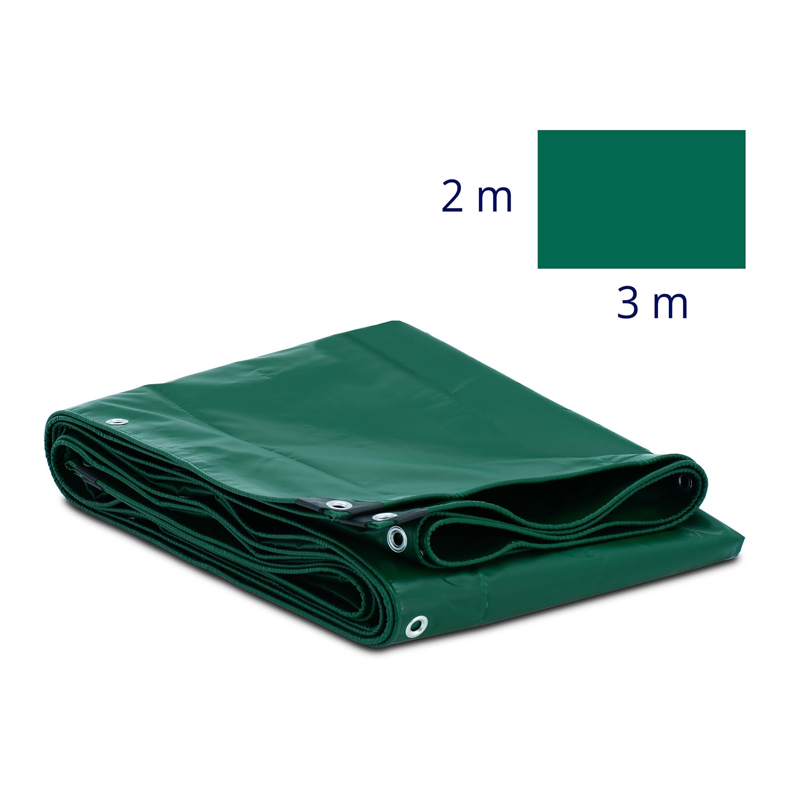Bâche de protection - avec œillets - 300 x 200 cm - PVC - 650 g/m²
