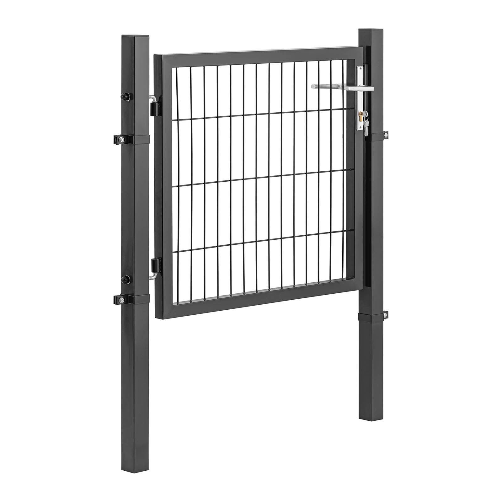 Portillon de jardin - 105 x 131 cm - Acier (peint par poudrage)